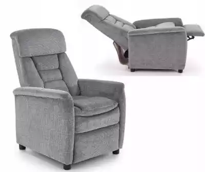 Rozkładany fotel Jordan szary Tkanina Wy Allegro/Dom i Ogród/Meble/Salon/Fotele