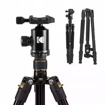 Profesjonalny statyw fotograficzny Kodak Photo Gear. Idealny dodatek dla vlogerów do mobilnego wideofilmowania. Idealny do zdjęć 360 stopni i panoramicznych....