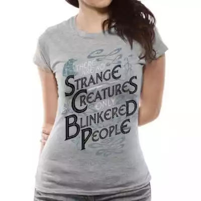 T-shirty z krótkim rękawem Cid  Crimes Of Grindelwald - Strange Creatures  podkoszulek Girli  Szary Dostępny w rozmiarach dla kobiet. EU XXL, EU M, EU L, EU XL.