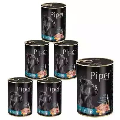 DOLINA NOTECI Piper Animals z jagnięciną Podobne : DOLINA NOTECI Piper Animals z wątrobą wołową i ziemniakami - mokra karma dla psa - 6x400 g - 90000