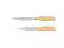 ERNESTO Nóż lub Zestaw noży kuchennych (Nóż uniwersalny / do warzyw / bambus)