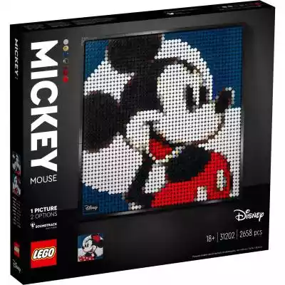 LEGO - Art Disney Mickey 31202 Podobne : Koszulka Disney Mickey Steamboat Willie Xs - 1198600
