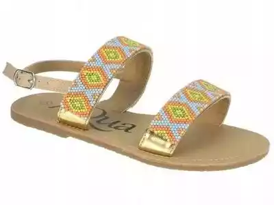 BEPPI 2157381 sandałki sandały koraliki  Obuwie / Buty dziecięce / Sandałki dziecięce