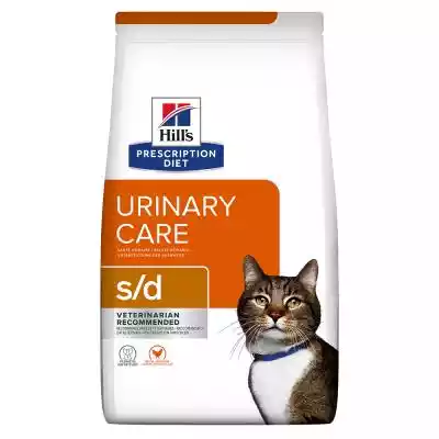 Hill's Prescription Diet s/d Urinary Car Podobne : HILL'S Prescription Diet Feline C/D Urinary Stress z kurczakiem - mokra karma dla kotów - kawałki w sosie - 85 g - 88387