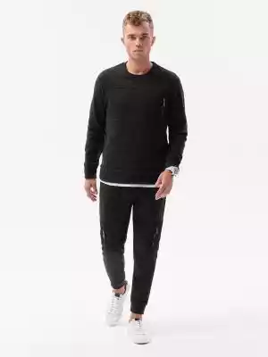 Komplet męski dresowy bluza + spodnie -  Podobne : Zestaw dresowy czarny: spodnie i bluza z kapturem  - sklep z odzieżą damską More'moi - 2454