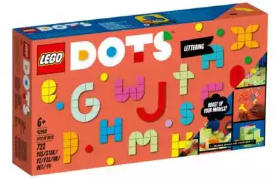 LEGO Dots Rozmaitości DOTS - literki 419 Podobne : Lego Dots 41950 Rozmaitości Literki, Lego - 3192549