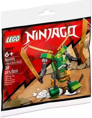 LEGO Klocki Ninjago 30593 Mech w stroju  Podobne : LEGO Ninjago Złoty smok 70666 - 873836