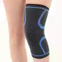Mssugar 2 Pack Knee Brace Compression Sleeve Support Dla mężczyzn Running Riding Silicone Antiskid Knee Jasnoniebieski L