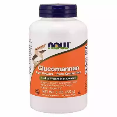 Now Foods Glucomannan 100% Pure Powder,  Zdrowie i uroda > Opieka zdrowotna > Zdrowy tryb życia i dieta > Witaminy i suplementy diety