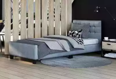 Łóżko jednoosobowe z materacem 90X200 - 
