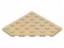 Lego 6106 płytka skośna 6x6 piaskowy tan 1 szt N