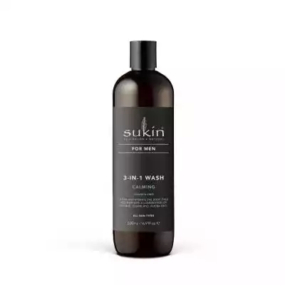 Sukin, FOR MEN, Kojący żel do mycia ciał