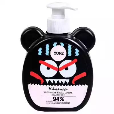 Yope - Naturalne mydło do rąk dla dzieci Podobne : Yope Płyn Antybakteryjny Rozmaryn I Bergamotka 750Ml - 138720