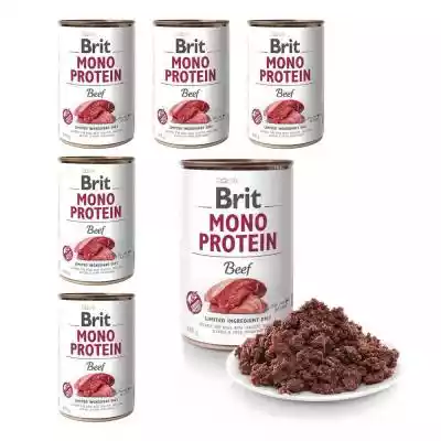 BRIT Mono Protein Beef - mokra karma z w Podobne : BRIT Mono Protein - czeski wieczór świąteczny - mokra karma dla psa - 400g - 88869