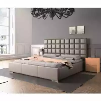 Stylowe łóżko Quaddro Mini New Design z możliwością wyboru rodzaju tkaniny obiciowej i jej koloru.