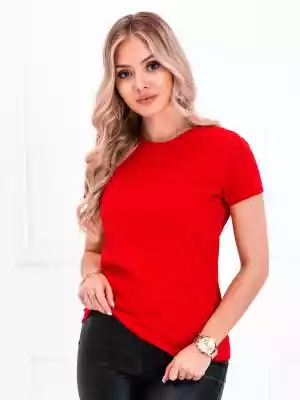 T-shirt damski basic 001SLR - czerwony
  Podobne : Czerwony T-Shirt Damski Trecgirl Cooltrec Trec Team Polska Red - L - 5961