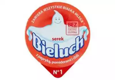 BIELUCH Serek z papryką pomidorami i chi Podobne : Bieluch - Serek waniliowy bez laktozy - 244262
