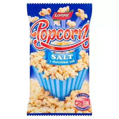         Lorenz                Popcorn z dodatkiem soli - najlepsza jakość i smak.}                    klimat kina w domu                Popcorn z dodatkiem soli do przyrządzania w kuchence mikrofalowej.    