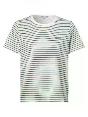 Marie Lund - T-shirt damski, biały|zielo Kobiety>Odzież>Koszulki i topy>T-shirty