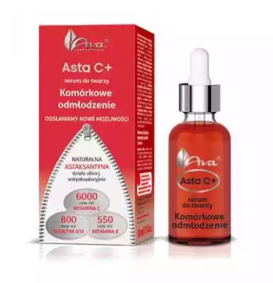 Ava Asta C+ serum do twarzy Komórkowe od Podobne : Serum pielęgnacyjne do skóry tłustej i mieszanej z CBD 30ml CannabiGold - 1457