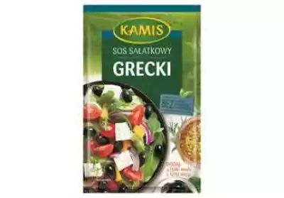 KAMIS Sos sałatkowy grecki 8g Podobne : Grecki. 100 Fiszek. W podróży - 661560