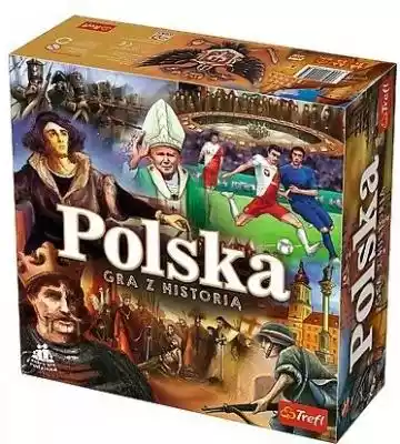 Gra planszowa o Polsce. Przeznaczona dla graczy od 8 roku życia. w skład zestawu wchodzą: plansza,  7 kostek,  6 znaczków,  6 pionków,  17 znaczków lokalizacji,  17 naklejek,  55 kart,  instrukcja.
