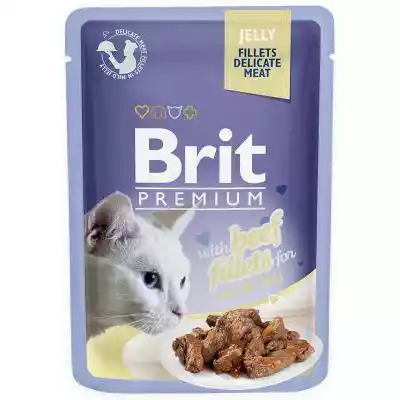 BRIT Premium Cat Pouch Jelly Fillets Bee Dla kota/Karmy dla kota/Mokre karmy