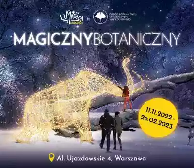 Ogród świateł MagicznyBotaniczny - Warszawa,  Aleje Ujazdowskie 4