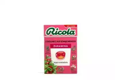 RICOLA Cukierki ziołowe Żurawina 27,5 g Podobne : KOZŁEK LEKARSKI (Valeriana officinalis) -zioło, 100g - 57582