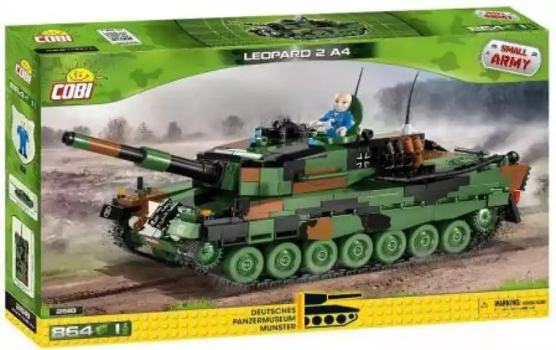Cobi Small Army Leopard 2 A4 864El. 2618  ceny i opinie