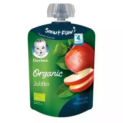 Gerber Organic Deserek Jabłko dla niemow Podobne : Gerber Organic - Organic jabłko, brzoskwinia, morela - 222387