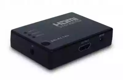 Savio CL-28 Switch Hdmi 3 porty Allegro/Elektronika/Komputery/Monitory komputerowe/Części i akcesoria/Rozgałęziacze sygnału