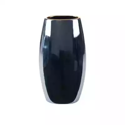 Wazon ceramiczny Amora wys. 35 cm granat Podobne : Plastia Wazon na cmentarz 1,3l srebrny - 272408