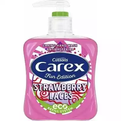Mydło w płynie CAREX Strawberry Laces 25 Podobne : CAREX Strawberry Laces Antybakteryjny żel do rąk 50 ml - 251488