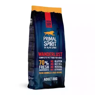Primal Spirit Wanderlust - sucha karma d Podobne : Primal Spirit Rebel Farm - sucha karma dla psa 12kg - 46123