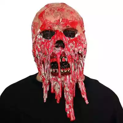 Mssugar Bloody Zombie Face Mask Horror K Podobne : Mssugar Halloween Horror Mask Cosplay Straszna buźka Twarz Demon Maska Creepy Zielony - 2998886