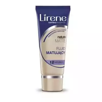 Lirene Nature Matte 12 Naturalny fluid m Allegro/Uroda/Makijaż/Twarz/Podkłady