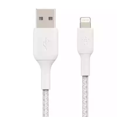 Belkin Kabel Braided USB- Lightning 15cm Peryferia komputerowe/Kable/Kable USB