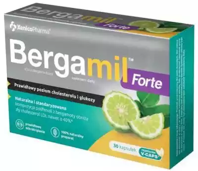 Bergamil Forte 30 kapsułek ZDROWIE > Układ krążenia i serce > Cholesterol