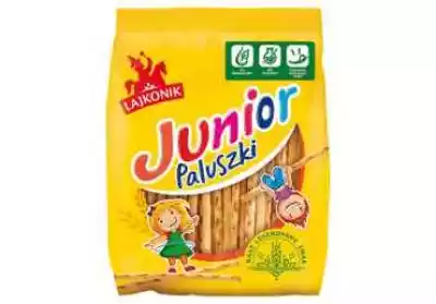 LAJKONIK Junior Paluszki o smaku wanilio Artykuły spożywcze > Przekąski > Słone paluszki i precelki