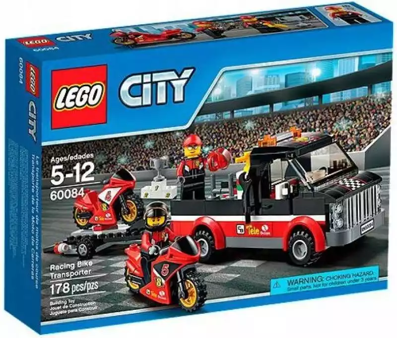 Lego 60084 City Transporter motocykli Motor  ceny i opinie