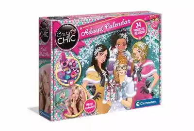 Clementoni Zestaw kosmetyków Crazy Chic  Podobne : Zabawka CLEMENTONI Crazy Chic - Lustro do makijażu - 847702