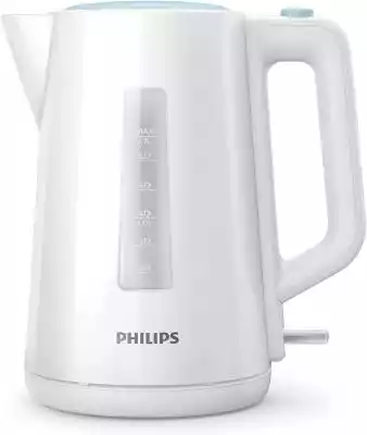 Philips - Czajnik elektryczny bezprzewodowy plasikowy 1, 7L HD9318/70 biały