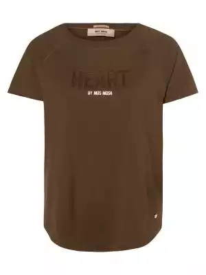 MOS MOSH - T-shirt damski – Leni, zielon Kobiety>Odzież>Koszulki i topy>T-shirty