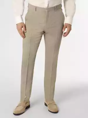 Jakość w każdym włóknie: spodnie od garnituru modułowego SLHSlim-Oasis marki Selected wyróżniają się wyjątkowo szlachetnym materiałem z domieszką wełny i chłodzącego lnu,  który zapewnia naturalną lekkość. Spodnie są częścią modułowego garnituru,  ale mogą być również noszone oddzielnie.