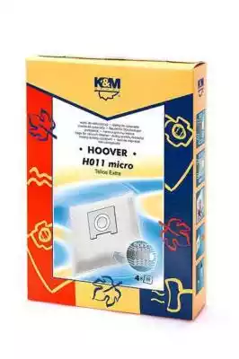 K&M Worki do odkurzaczy HOOVER TELIOS H0 Podobne : HOOVER EPA H75 Worki do odkurzaczy 4 szt. - 354893