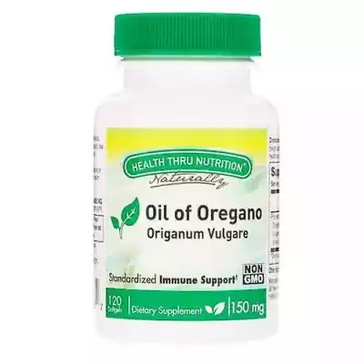 Health Thru Nutrition Oil Of Oregano, 15 Podobne : Bio Nutrition Inc L Tyrozyna, 500mg, 90 kapsli (opakowanie 1 szt.) - 2785759