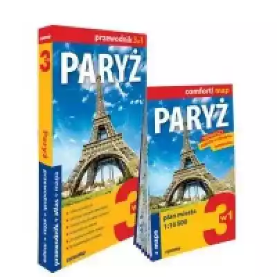 Paryż explore! guide 3w1 przewodnik + at Książki > Przewodniki i mapy > Europa