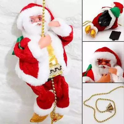 Cechy:
1. Ten świąteczny wystrój Świętego Mikołaja zapewnia silną atmosferę Bożego Narodzenia i zapewnia niezapomniane i szczęśliwe Boże Narodzenie.
2. Uroczy w pobliżu drzewa lub kominka,  Święty Mikołaj nosi swój tradycyjny czerwony garnitur i śpiewa Jingle Bells.
3. Idealny rozmiar jest