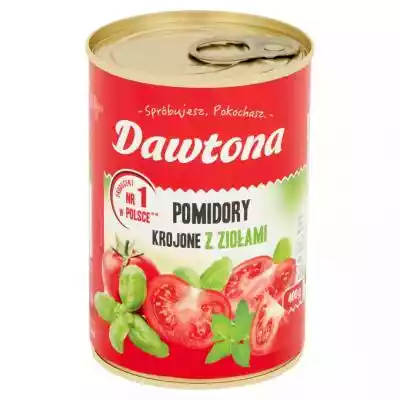 Dawtona - Pomidory krojone bez skórki z  Produkty spożywcze, przekąski/Sosy, przeciery/Przecier, pomidory